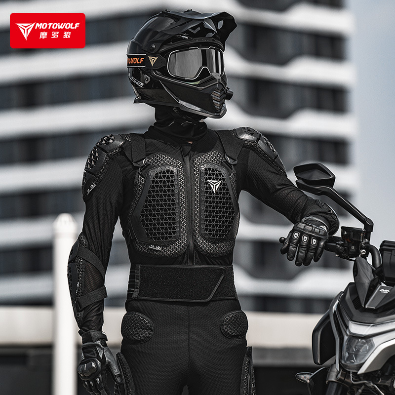 Cycling Gear Jacket - Motorcycle Jacket Moto Body Armor Motocross