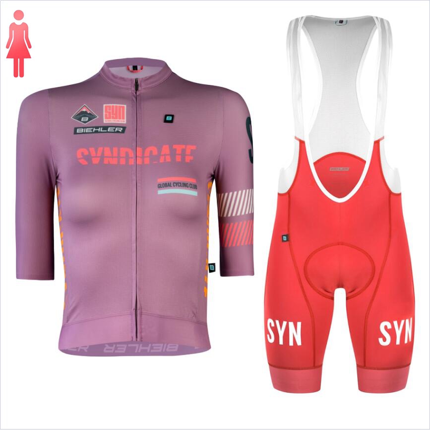 SYN Purple short sleeve Jersey - đánh giá và giá Cycling Gear Women Sale