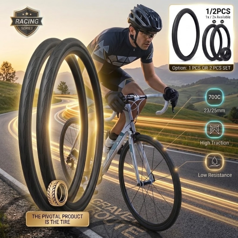 1/2 PCS 700C Road Bike Tire 70 - đánh giá và giá Cycling Gear Gravel